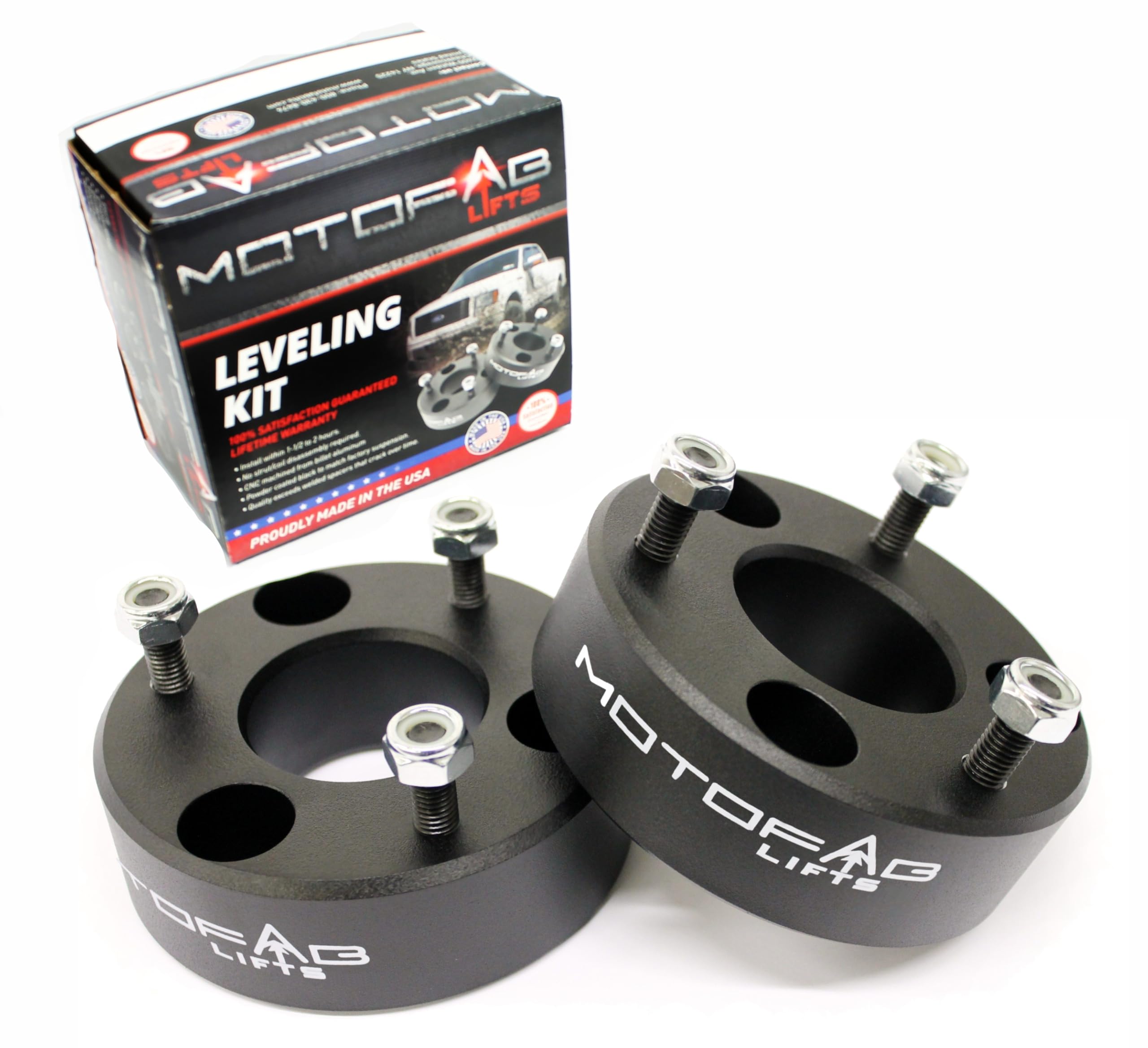 Amazon.com: MotoFabLifts DR-2.5-2.5 in Front Leveling Lift Kit